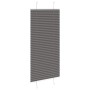 Pleated black blind 65x150 cm Fabric width 64.4 cm Polyester by , Blinds and blinds - Ref: Foro24-4015136, Price: 26,61 €, Di...