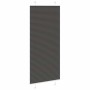 Pleated black curtain 100x200 cm Fabric width 99.4 cm Polyester by , Blinds and blinds - Ref: Foro24-4015160, Price: 26,47 €,...