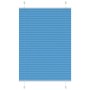 Blue Pleated Blind 95x100 cm Fabric Width 94.4 cm Polyester by , Blinds and blinds - Ref: Foro24-4015176, Price: 17,52 €, Dis...