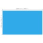 Cubierta de piscina rectangular PE azul 1000x600 cm de vidaXL, Cubiertas para piscina - Ref: Foro24-92961, Precio: 181,96 €, ...