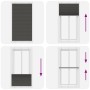 Black Pleated Blind 110x200 cm Fabric Width 109.4 cm Polyester by , Blinds and blinds - Ref: Foro24-4015162, Price: 27,72 €, ...