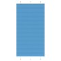 Blue Pleated Blind 110x200 cm Fabric Width 109.4 cm Polyester by , Blinds and blinds - Ref: Foro24-4015213, Price: 22,54 €, D...