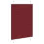 Pleated red burgundy curtain 90x100 cm Fabric width 89.4 cm by , Blinds and blinds - Ref: Foro24-4015226, Price: 21,16 €, Dis...