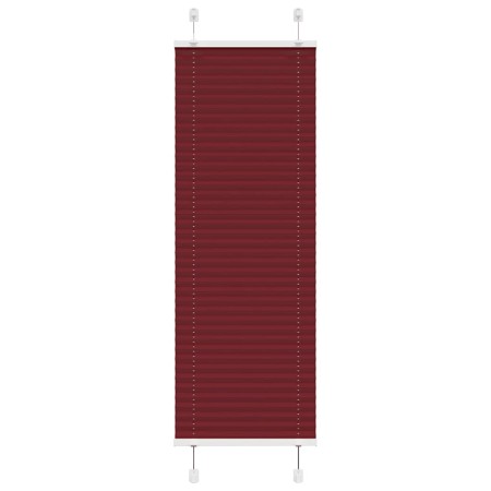 Estor Plisado rojo burdeos 50x100 cm Tela Ancho 49,4 cm de , Persianas y estores - Ref: Foro24-4015218, Precio: 19,21 €, Desc...