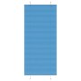 Blue Pleated Blind 100x200 cm Fabric Width 99.4 cm Polyester by , Blinds and blinds - Ref: Foro24-4015211, Price: 20,18 €, Di...