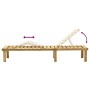 Gartenliege aus imprägniertem Kiefernholz von vidaXL, Liegen - Ref: Foro24-315396, Preis: 98,83 €, Rabatt: %