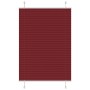 Pleated red burgundy curtain 100x150 cm Fabric width 99.4 cm by , Blinds and blinds - Ref: Foro24-4015245, Price: 23,33 €, Di...