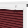Pleated red burgundy curtain 100x150 cm Fabric width 99.4 cm by , Blinds and blinds - Ref: Foro24-4015245, Price: 23,33 €, Di...
