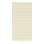 Pleated cream curtain 105x200 cm Fabric width 104.4 cm Polyester by , Blinds and blinds - Ref: Foro24-4015314, Price: 22,13 €...