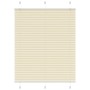 Pleated cream curtain 110x150 cm Fabric width 109.4 cm Polyester by , Blinds and blinds - Ref: Foro24-4015298, Price: 28,44 €...