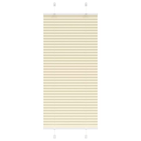 Estor Plisado crema 55x150 cm Tela Ancho 54,4 cm Poliéster von , Jalousien und Jalousien - Ref: Foro24-4015287, Preis: 17,00 ...