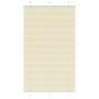 Pleated cream curtain 115x200 cm Fabric width 114.4 cm Polyester by , Blinds and blinds - Ref: Foro24-4015316, Price: 28,19 €...