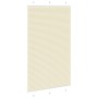 Pleated cream curtain 115x200 cm Fabric width 114.4 cm Polyester by , Blinds and blinds - Ref: Foro24-4015316, Price: 28,19 €...
