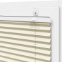 Pleated cream curtain 115x200 cm Fabric width 114.4 cm Polyester by , Blinds and blinds - Ref: Foro24-4015316, Price: 28,19 €...