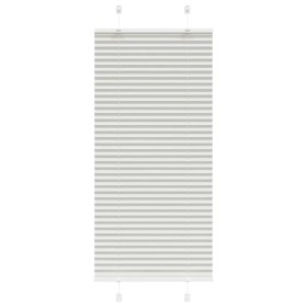 Light gray pleated blind 65x150 cm Fabric width 64.4 cm Polyester by , Blinds and blinds - Ref: Foro24-4015340, Price: 16,21 ...
