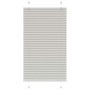 Light gray pleated blind 75x150 cm Fabric width 74.4 cm Polyester by , Blinds and blinds - Ref: Foro24-4015342, Price: 18,71 ...