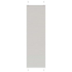 Light gray pleated blind 60x200 cm Fabric width 59.4 cm Polyester by , Blinds and blinds - Ref: Foro24-4015356, Price: 21,78 ...