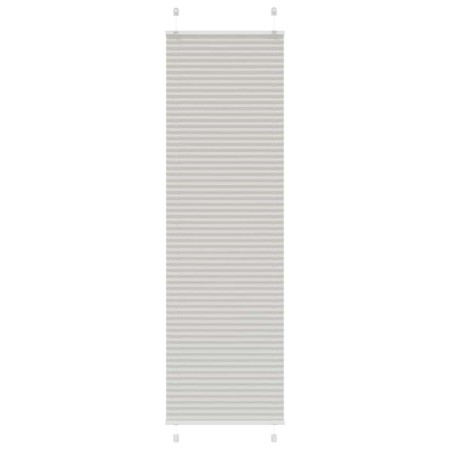 Light gray pleated blind 60x200 cm Fabric width 59.4 cm Polyester by , Blinds and blinds - Ref: Foro24-4015356, Price: 21,95 ...