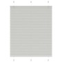 Pleated light gray curtain 110x150 cm Fabric width 109.4 cm by , Blinds and blinds - Ref: Foro24-4015349, Price: 23,16 €, Dis...