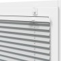 Pleated light gray curtain 110x150 cm Fabric width 109.4 cm by , Blinds and blinds - Ref: Foro24-4015349, Price: 23,16 €, Dis...