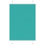 Pleated green petroleum curtain 95x100 cm Fabric width 94.4 cm by , Blinds and blinds - Ref: Foro24-4015380, Price: 17,52 €, ...