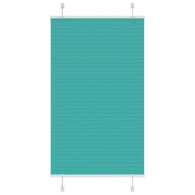 Estor Plisado verde petróleo 70x100 cm Tela Ancho 69,4 cm de , Persianas y estores - Ref: Foro24-4015375, Precio: 19,31 €, De...