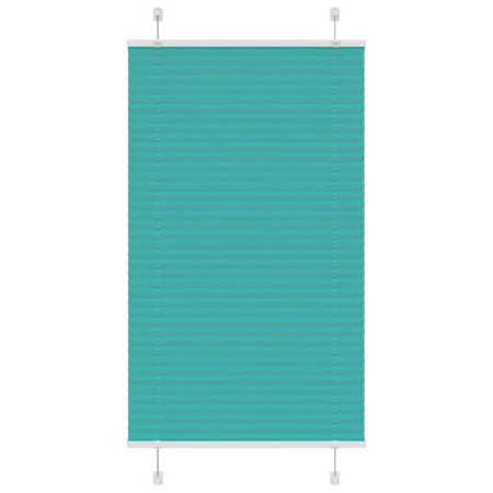 Estor Plisado verde petróleo 70x100 cm Tela Ancho 69,4 cm de , Persianas y estores - Ref: Foro24-4015375, Precio: 19,31 €, De...