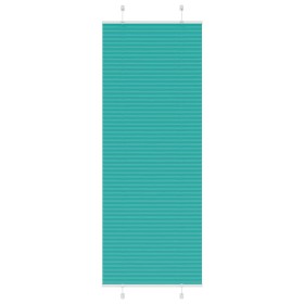 Estor Plisado verde petróleo 75x200 cm Tela Ancho 74,4 cm de , Persianas y estores - Ref: Foro24-4015410, Precio: 22,17 €, De...