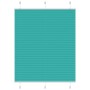 Pleated green petroleum curtain 105x100 cm Fabric width 104.4 cm by , Blinds and blinds - Ref: Foro24-4015382, Price: 18,76 €...