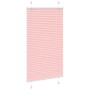 Gerüschter rosa Vorhang 75x100 cm Stoffbreite 74,4 cm aus Polyester. von , Jalousien und Jalousien - Ref: Foro24-4015427, Pre...