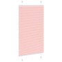 Gerüschter rosa Vorhang 75x100 cm Stoffbreite 74,4 cm aus Polyester. von , Jalousien und Jalousien - Ref: Foro24-4015427, Pre...