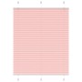 Gerüschter rosa Vorhang 105x100 cm Stoffbreite 104,4 cm aus Polyester. von , Jalousien und Jalousien - Ref: Foro24-4015433, P...