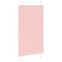 Gerüschter rosa Vorhang 75x150 cm Stoffbreite 74,4 cm aus Polyester von , Jalousien und Jalousien - Ref: Foro24-4015444, Prei...