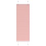 Gerüschter rosa Vorhang 45x150 cm Stoffbreite 44,4 cm aus Polyester von , Jalousien und Jalousien - Ref: Foro24-4015438, Prei...