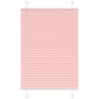 Gerüschter rosa Vorhang 95x100 cm Stoffbreite 94,4 cm aus Polyester von , Jalousien und Jalousien - Ref: Foro24-4015431, Prei...