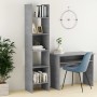 Beton graues Sperrholzregal 40x35x180 cm von vidaXL, Bücherregale und Regale - Ref: Foro24-803402, Preis: 54,80 €, Rabatt: %