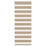 This is a brown sand woven wide 55.9 cm polyester zebra blind. by , Blinds and blinds - Ref: Foro24-4014539, Price: 20,64 €, ...