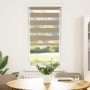 This is a brown sand woven wide 55.9 cm polyester zebra blind. by , Blinds and blinds - Ref: Foro24-4014539, Price: 20,64 €, ...