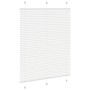 Gefalteter weißer Vorhang 105x100 cm Stoffbreite 104,4 cm aus Polyester. von , Jalousien und Jalousien - Ref: Foro24-4015484,...