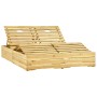 Doppelliege aus grün imprägniertem Kiefernholz von vidaXL, Liegen - Ref: Foro24-315405, Preis: 199,48 €, Rabatt: %