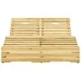 Doppelliege aus grün imprägniertem Kiefernholz von vidaXL, Liegen - Ref: Foro24-315405, Preis: 202,54 €, Rabatt: %