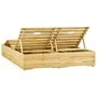 Double pine wood sun lounger treated with green impregnation. by vidaXL, Loungers - Ref: Foro24-315405, Price: 202,54 €, Disc...