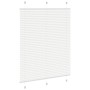 Pleated white blind 105x150 cm Fabric width 104.4 cm Polyester by , Blinds and blinds - Ref: Foro24-4015501, Price: 18,48 €, ...