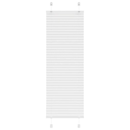 White Pleated Blind 50x100 cm Fabric Width 49.4 cm Polyester by , Blinds and blinds - Ref: Foro24-4015473, Price: 17,99 €, Di...