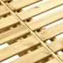 Doppelliege aus grün imprägniertem Kiefernholz von vidaXL, Liegen - Ref: Foro24-315405, Preis: 202,54 €, Rabatt: %