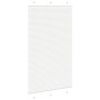 Gefalteter weißer Vorhang 115x200 cm Stoffbreite 114,4 cm aus Polyester. von , Jalousien und Jalousien - Ref: Foro24-4015520,...