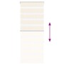 This beige zebra curtain is made of marble weave, with a width of 55.9 cm and is made of polyester. by , Blinds and blinds - ...