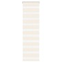 This beige marble woven zebra curtain has a width of 45.9 cm and is made of polyester. by , Blinds and blinds - Ref: Foro24-4...