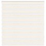 This beige marble woven zebra curtain has a width of 140.9 cm and is made of polyester. by , Blinds and blinds - Ref: Foro24-...