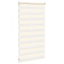 This beige zebra curtain is made of marble weave, with a width of 80.9 cm and is made of polyester. by , Blinds and blinds - ...